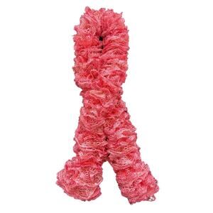 Women Fashion Pink Scarf Y2K Ruffle Bratz, Dusty Pink, Accessories